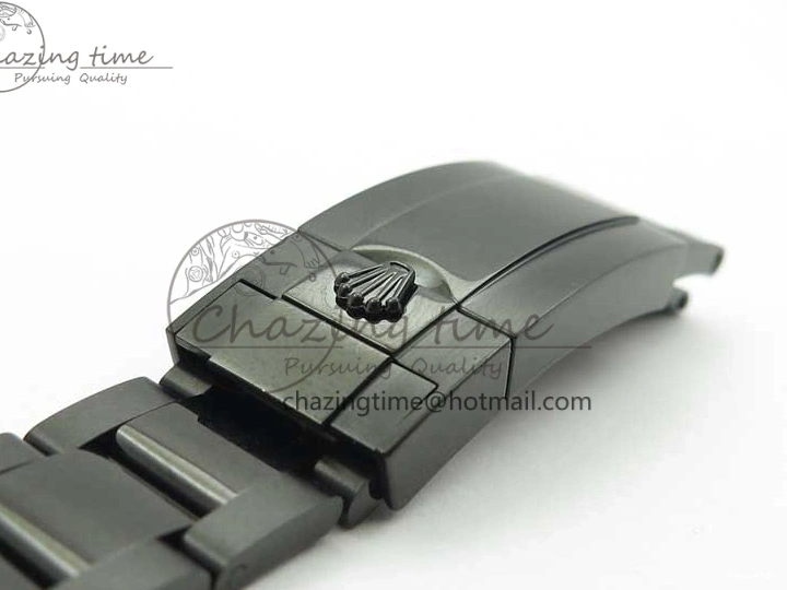 VR3135 Yacht-Master VRF Dial 116622 DLC Best Edition on Black Bracelet DLC 0425